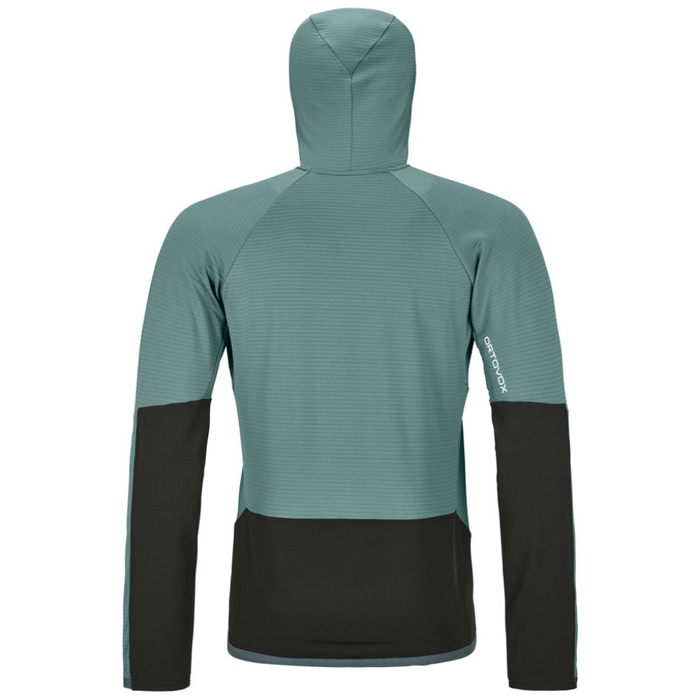 FLEECE RIB HOODY M arctic grey Bild 2