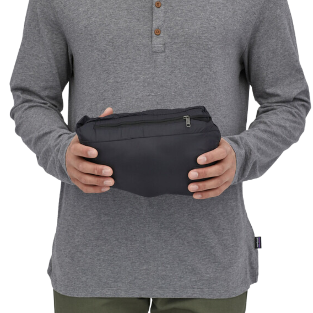 Ms Down Sweater Hoody Black Bild 5