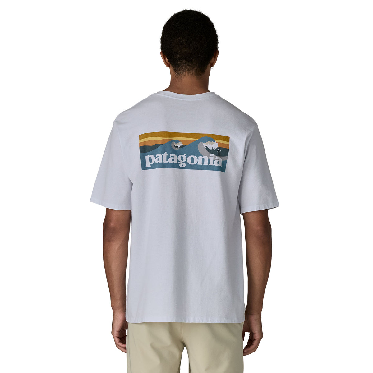 Ms Boardshort Logo Pocket Responsib White Bild 2