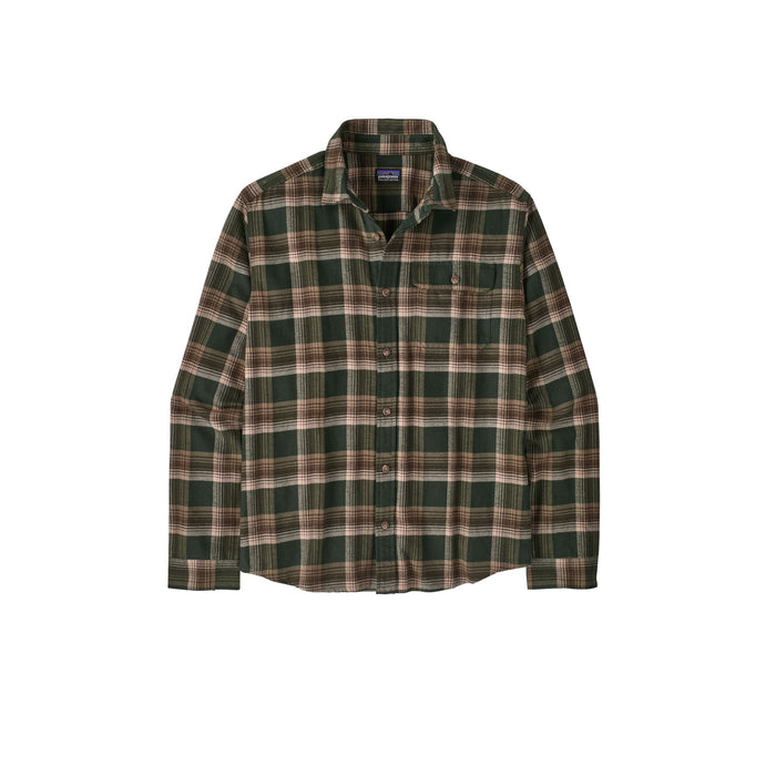 Ms L/S LW Fjord Flannel Shirt Cabin: Treeline Bild 1