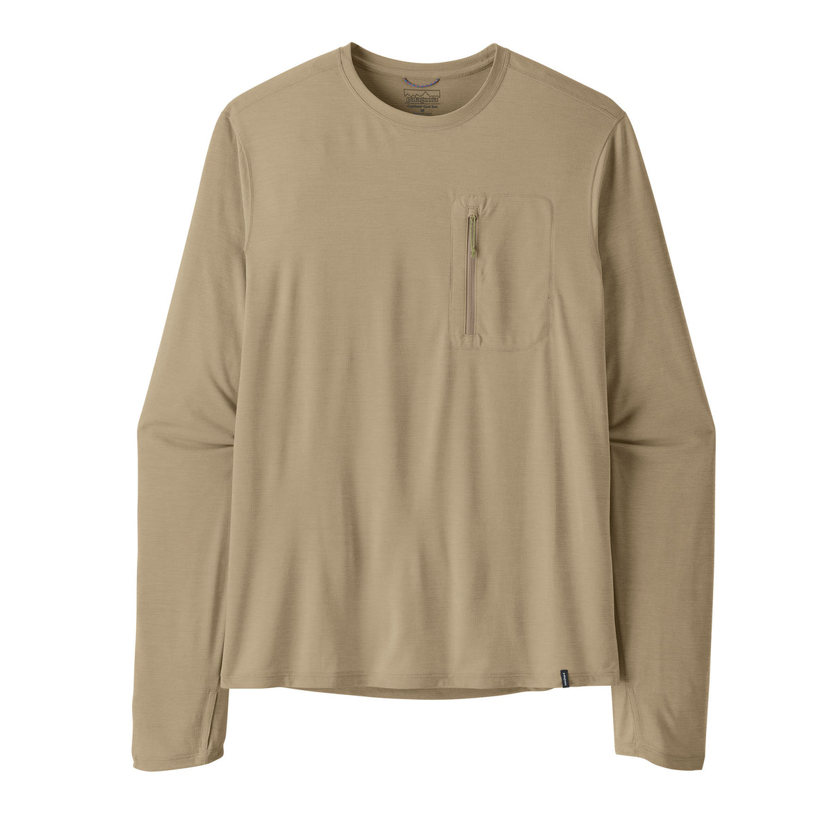 Ms LS Cap Cool Sun Shirt Seabird Grey - Light Bild 1