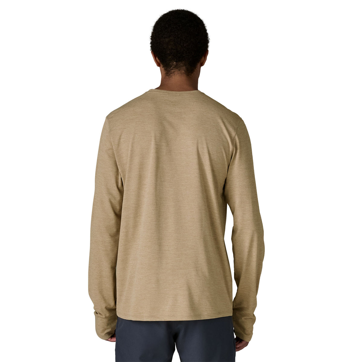 Ms LS Cap Cool Sun Shirt Seabird Grey - Light Bild 3