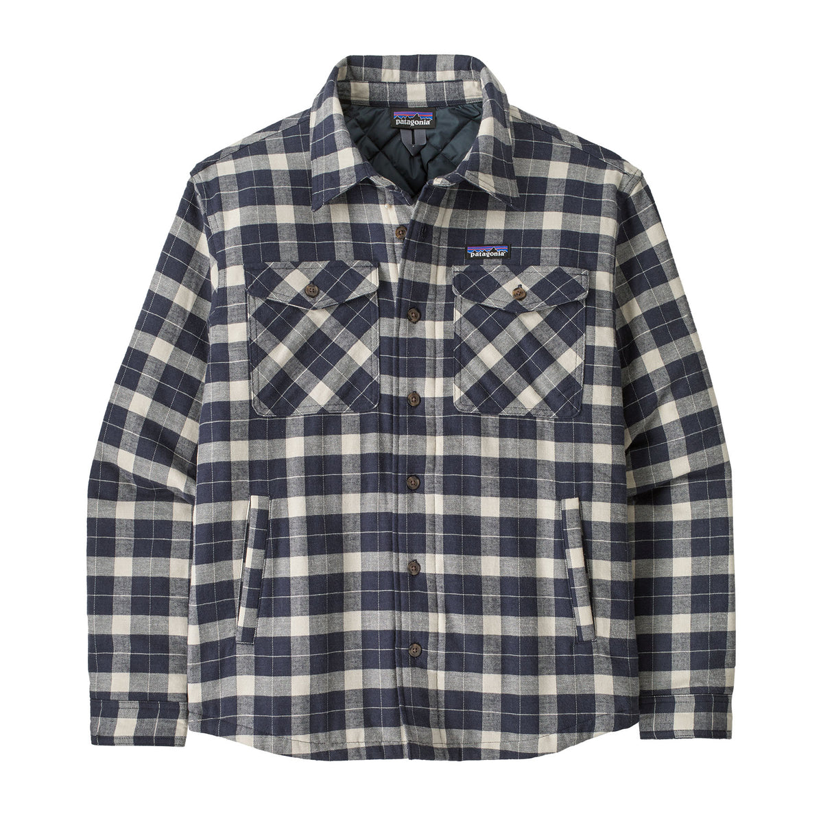 Ms LW Insulated Fjord Flannel Shirt Evergreen Fjord Smol Bild 1