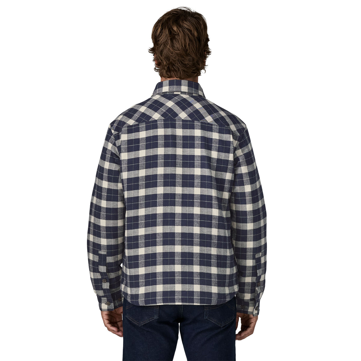 Ms LW Insulated Fjord Flannel Shirt Evergreen Fjord Smol Bild 3
