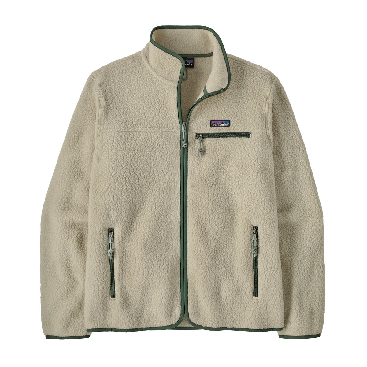 Ms Retro Pile Jkt Pelican w/Canopy Gre Bild 1