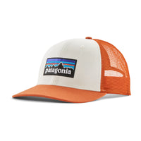 P-6 Logo Trucker Hat White / Redtail Rust Bild 1