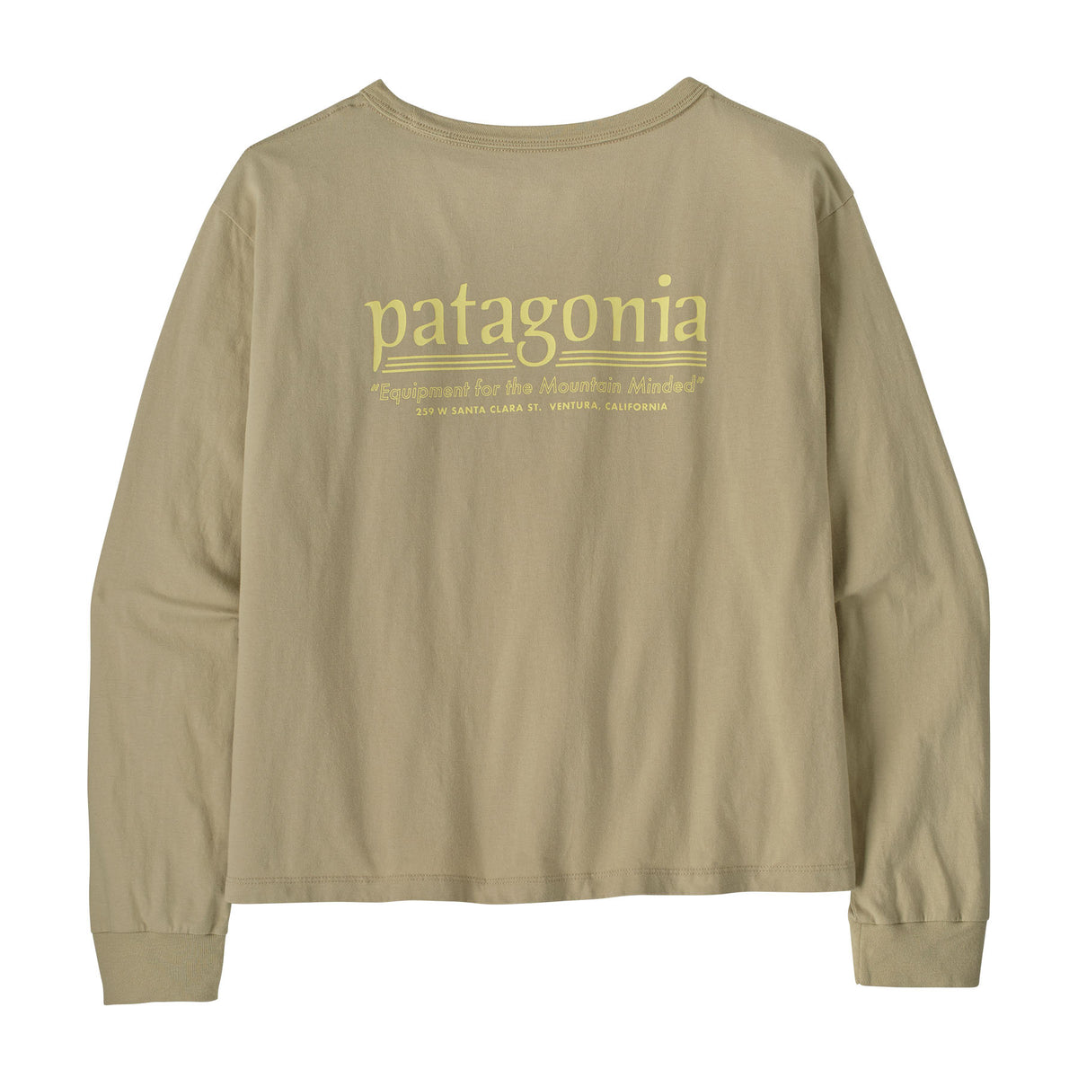 Ws L/S Hut Tripper Easy Cut T-Shirt Weathered Stone Bild 1