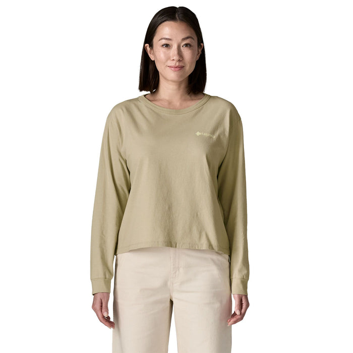 Ws L/S Hut Tripper Easy Cut T-Shirt Weathered Stone Bild 2