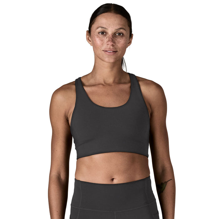 Ws Maipo Mid Impact Bra Black Bild 1