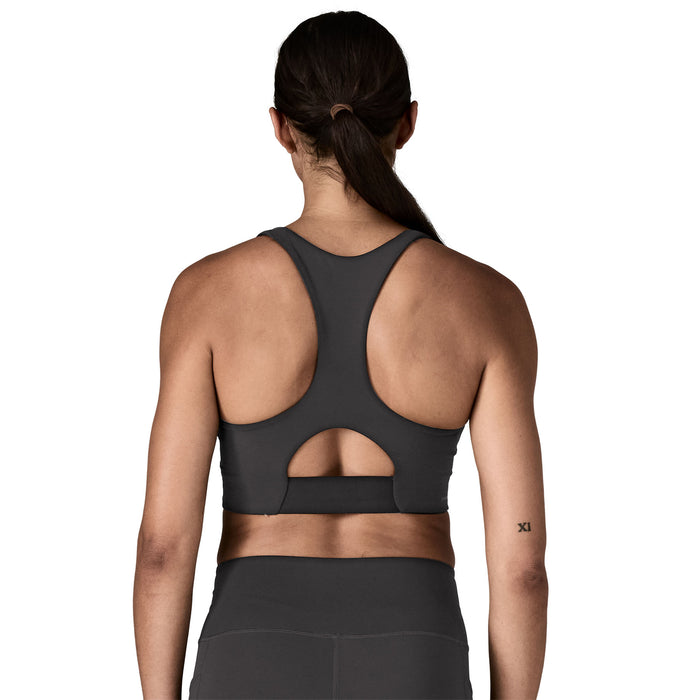 Ws Maipo Mid Impact Bra Black Bild 2