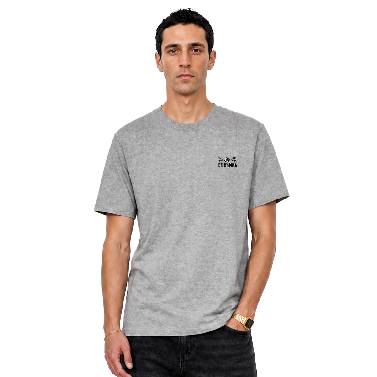Eternalph Tee Heather Grey Bild 2