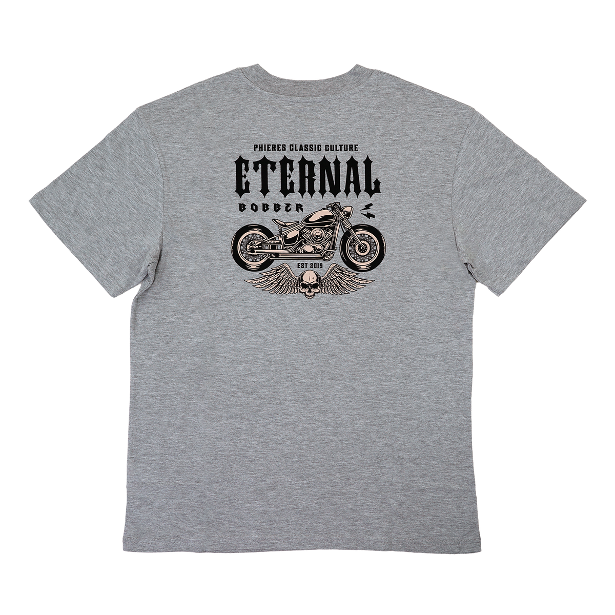 Eternalph Tee Heather Grey Bild 2