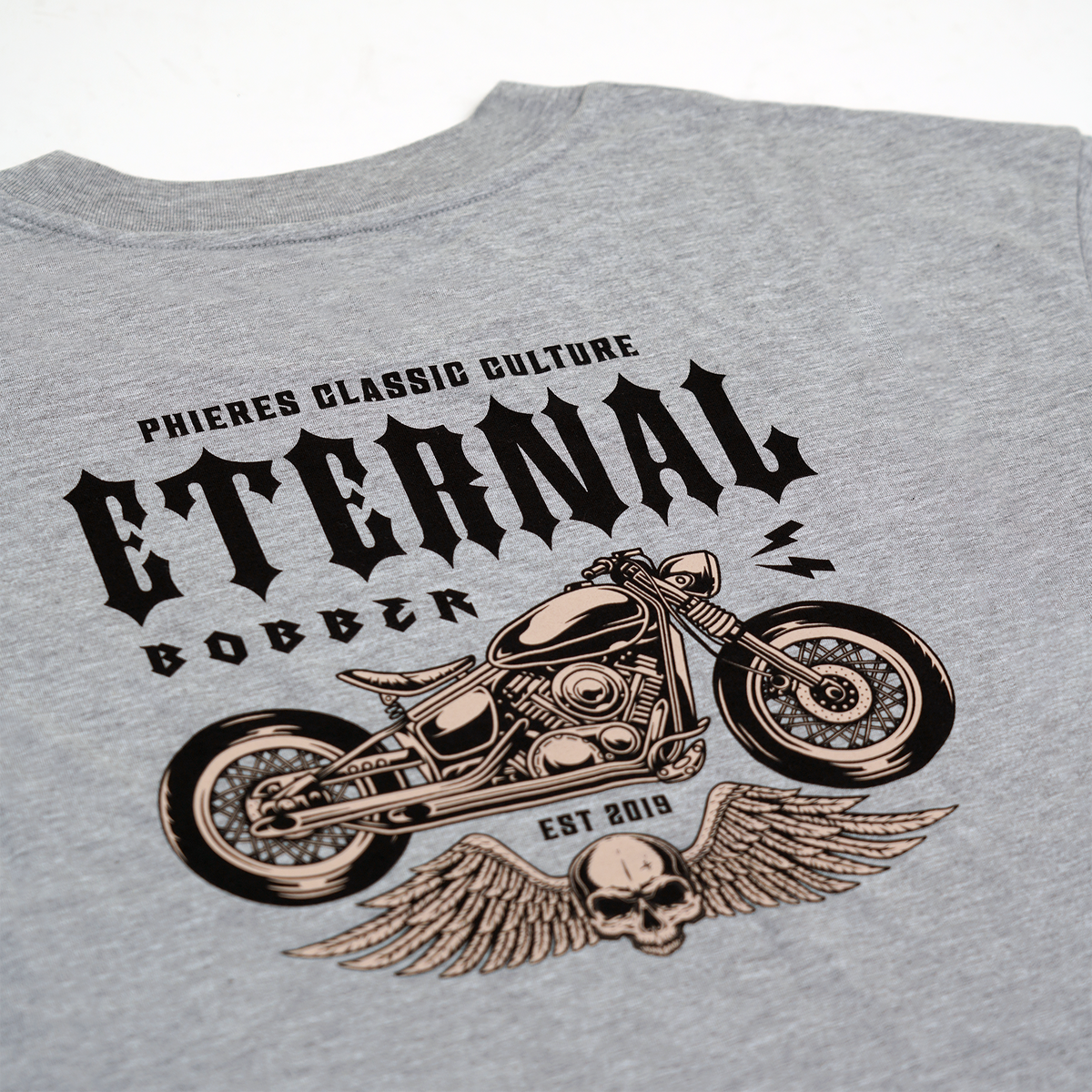 Eternalph Tee Heather Grey Bild 4