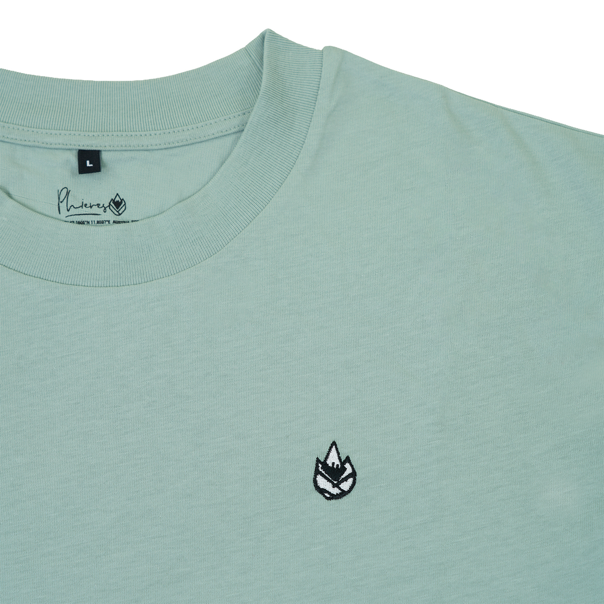 Lotuph Logo Tee Iceberg Green Bild 4