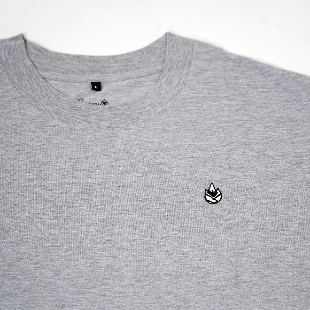 Lotuph Logo Tee Heather Grey Bild 4