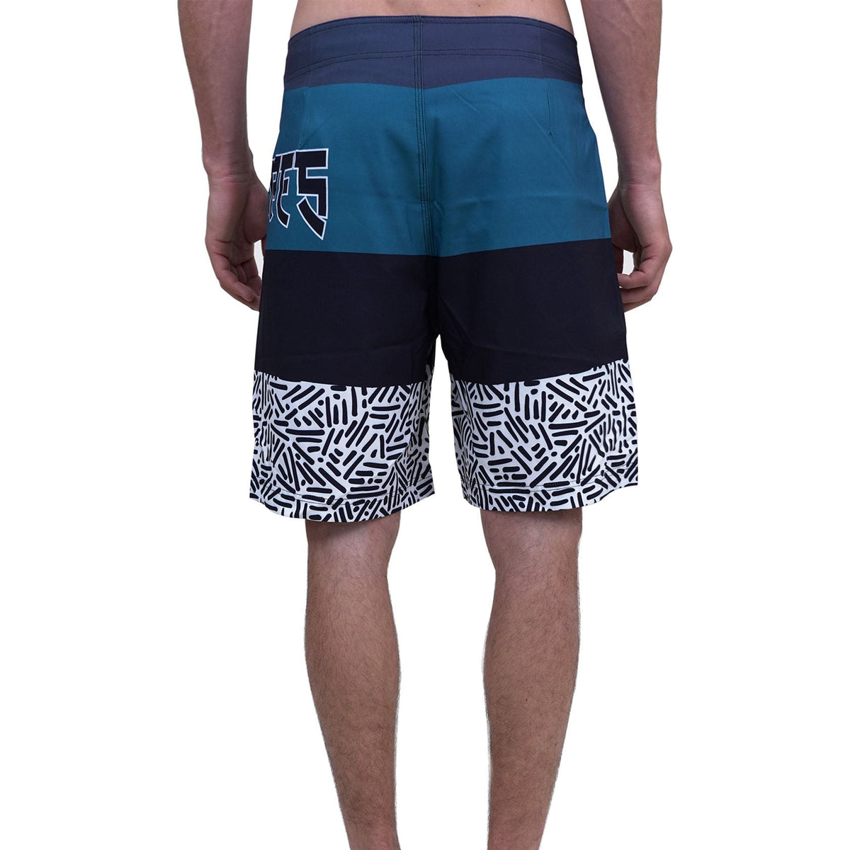 Phalturay Teal Black Pattern Bild 2