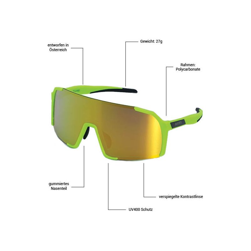 Phingsuit Youth Lime/Gold Mirror Bild 5