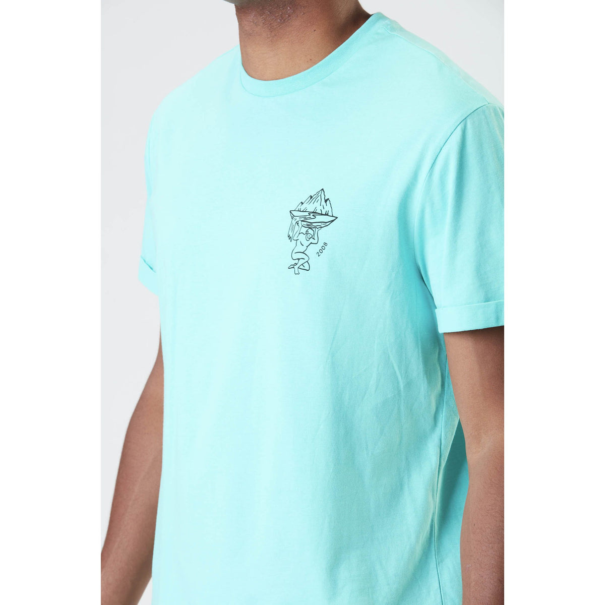 NANUM TEE B Blue Turquoise Bild 3