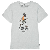 MURRAY TEE A Grey melange Bild 1