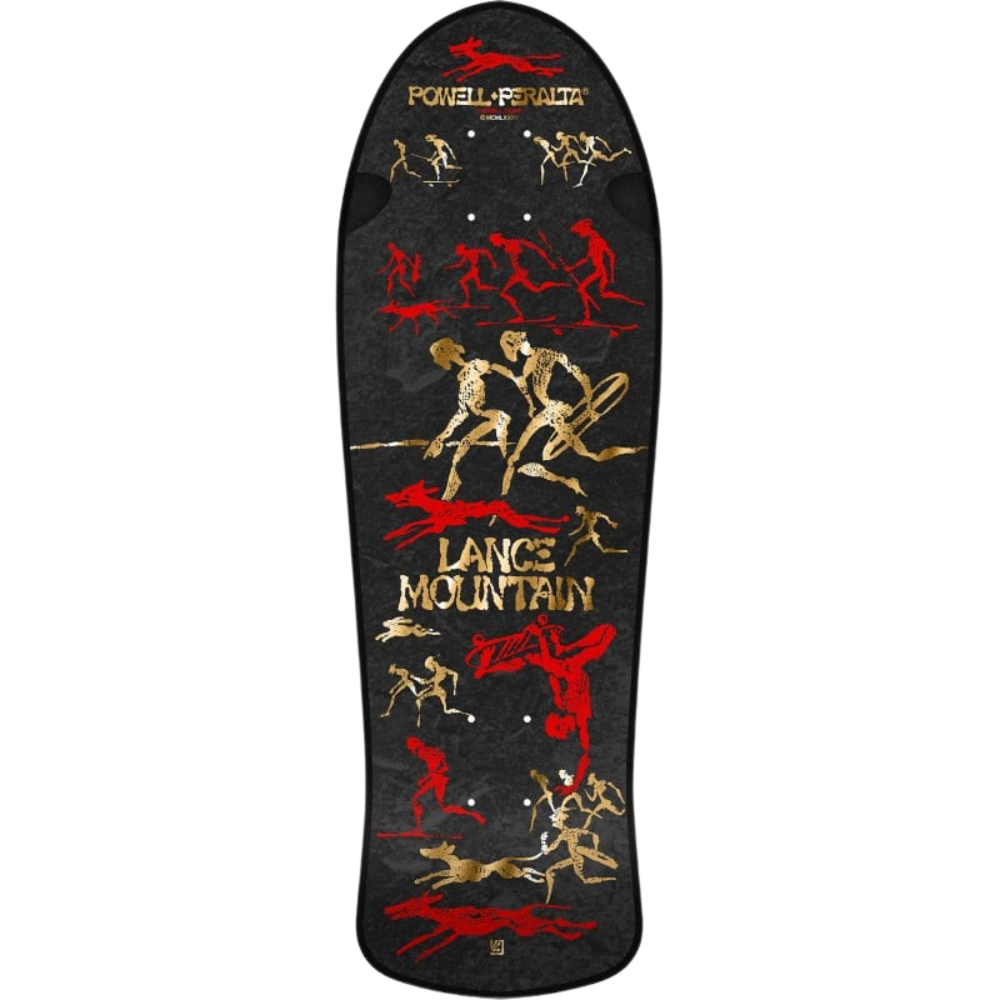 Lance Mountain Limited Edition S16 Black-Gold Foil Bild 1