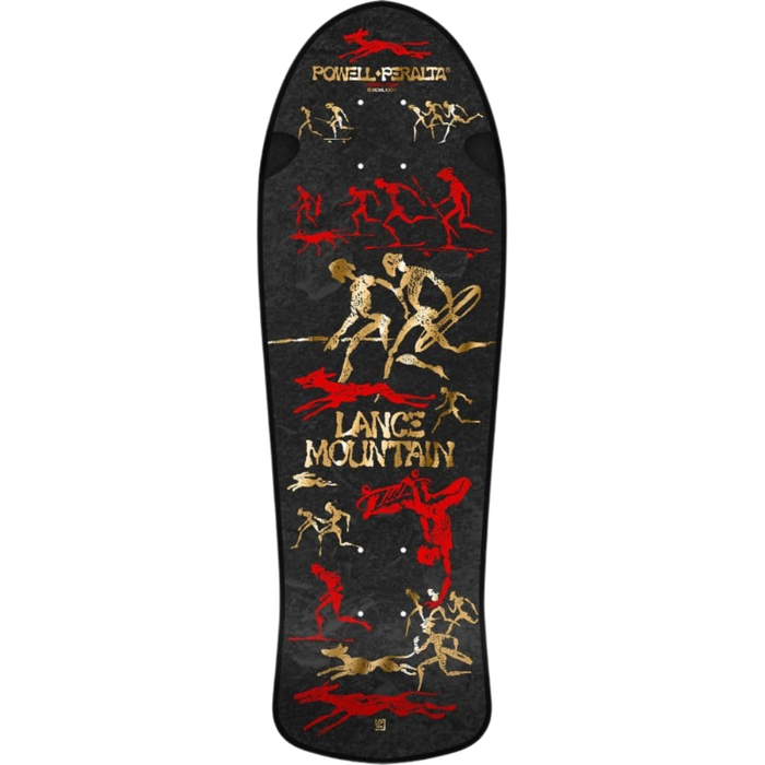 Lance Mountain Limited Edition S16 Black-Gold Foil Bild 1
