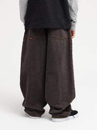 Quiksilver Baggy Denim Youth Black Black Tint Bro Bild 4