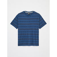 Birdwood Jacquard SS Tee Dark Denim Heritage Bild 1