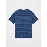 Birdwood Jacquard SS Tee Dark Denim Heritage Bild 2