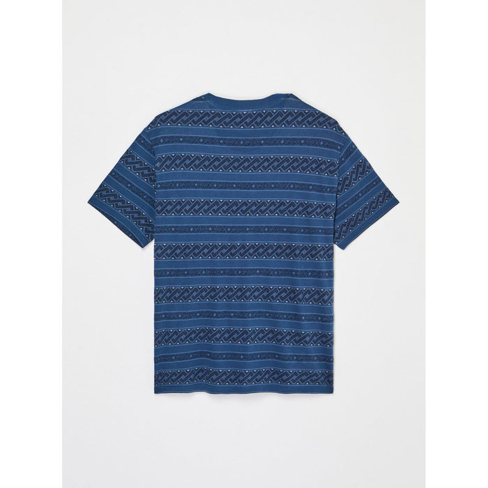 Birdwood Jacquard SS Tee Dark Denim Heritage Bild 2