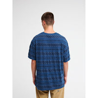 Birdwood Jacquard SS Tee Dark Denim Heritage Bild 4