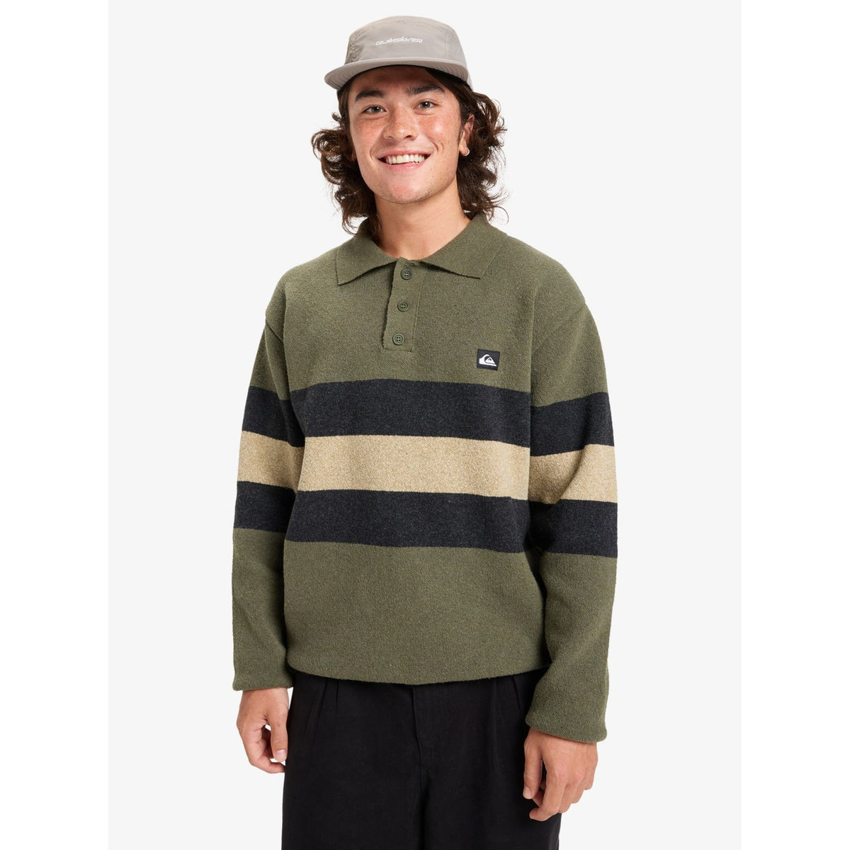 Cooper Sweater Polo Loden Green  Rugby P Bild 1