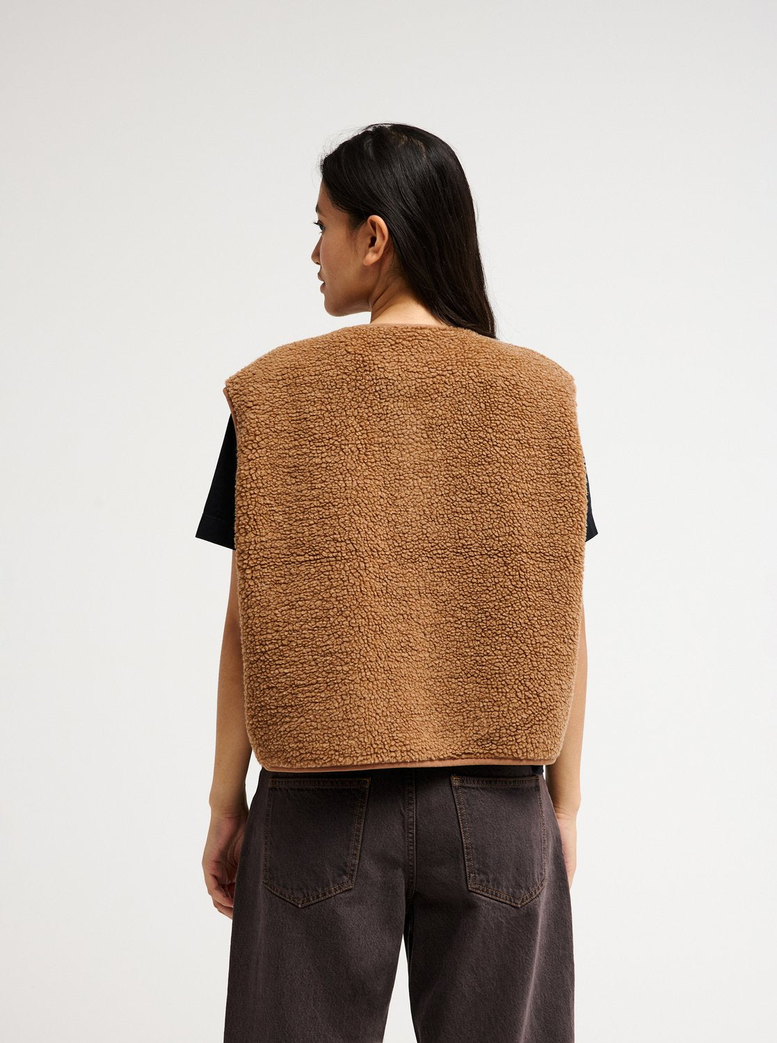 Cropped Vest Rawhide Bild 4