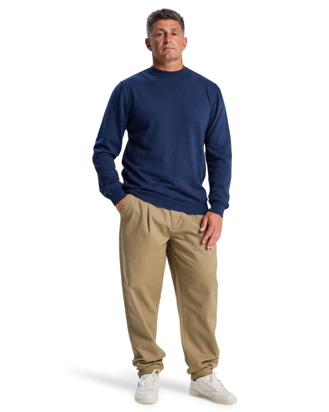 Diamond Crew Sweater Dark Navy Bild 4