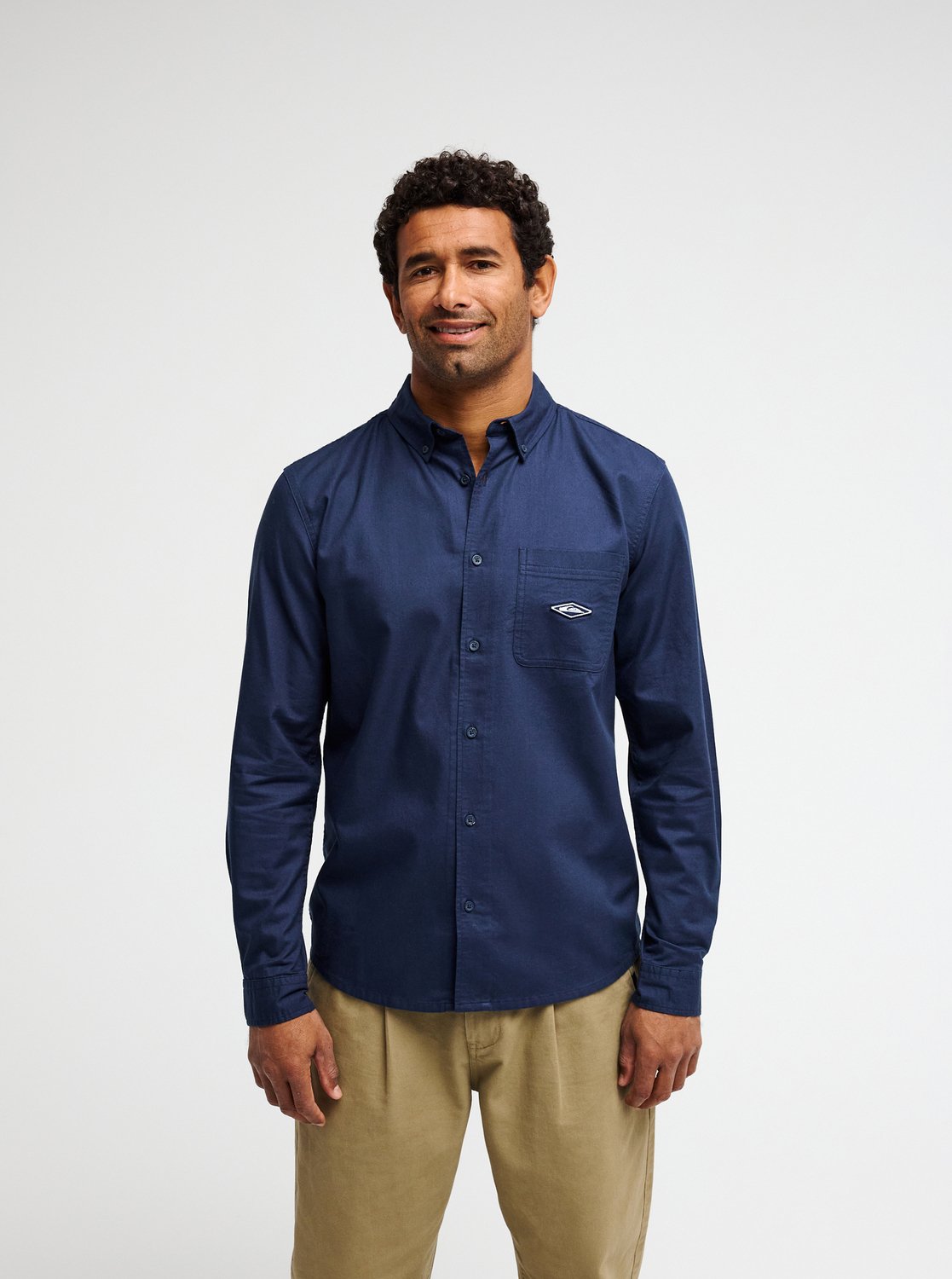 Diamond LS Shirt Dark Navy Bild 3