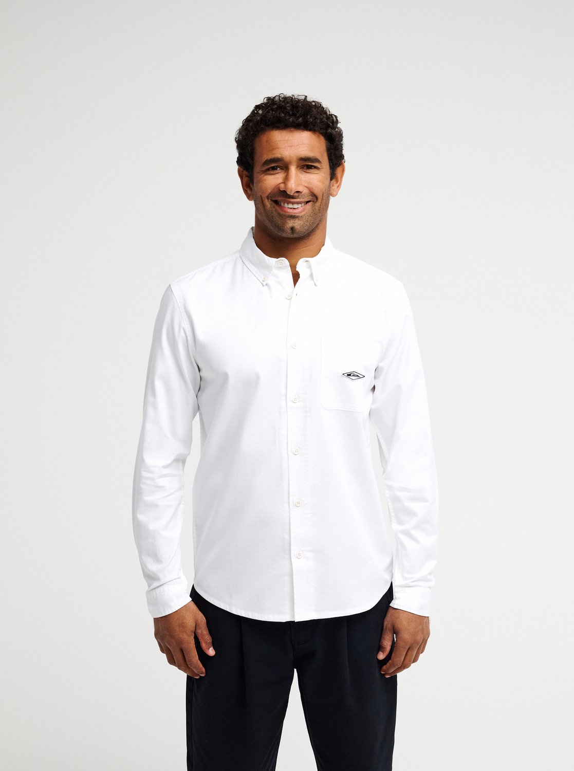 Diamond LS Shirt White Bild 3