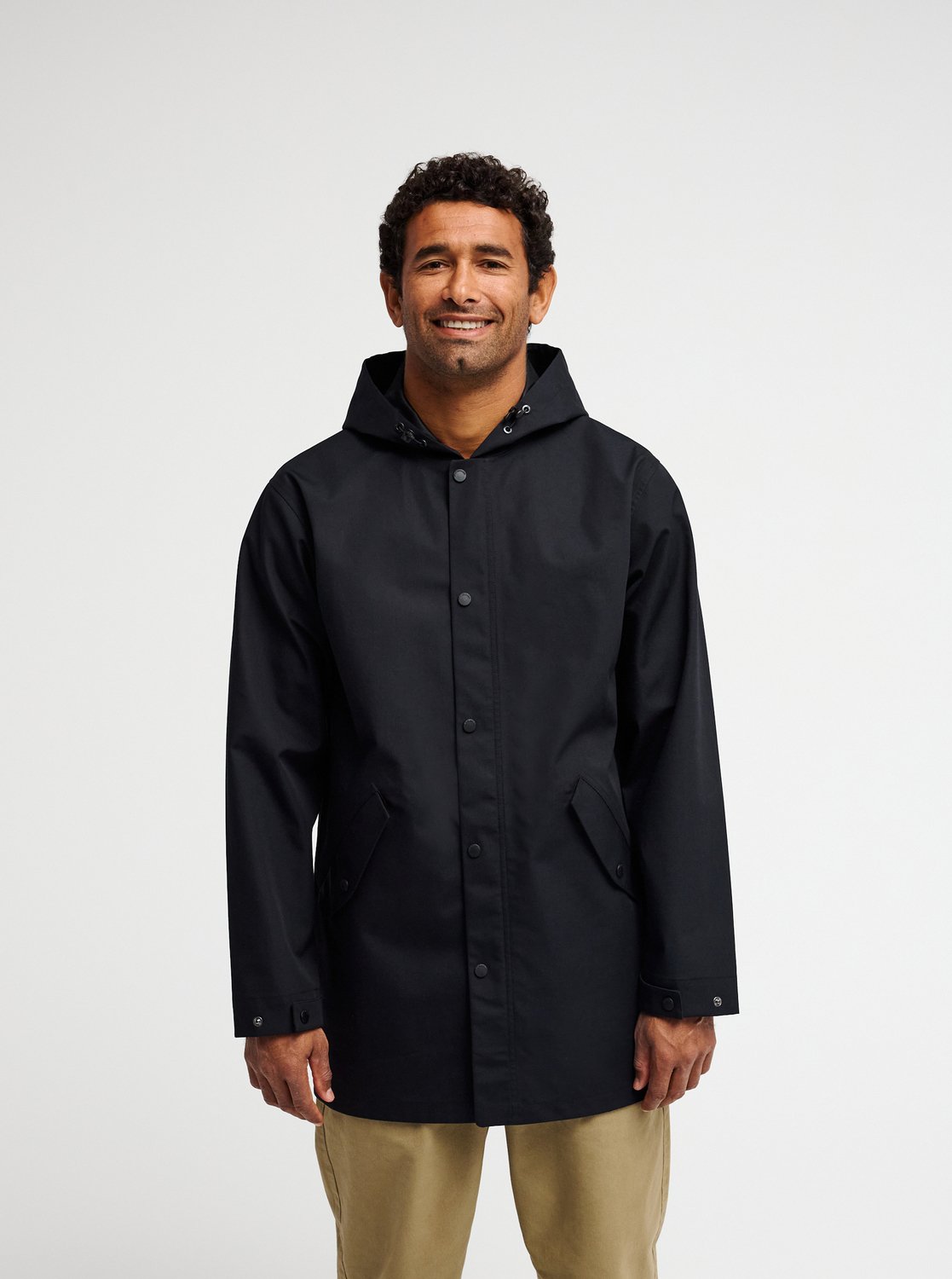 Diamond Rain Jacket Black Bild 3