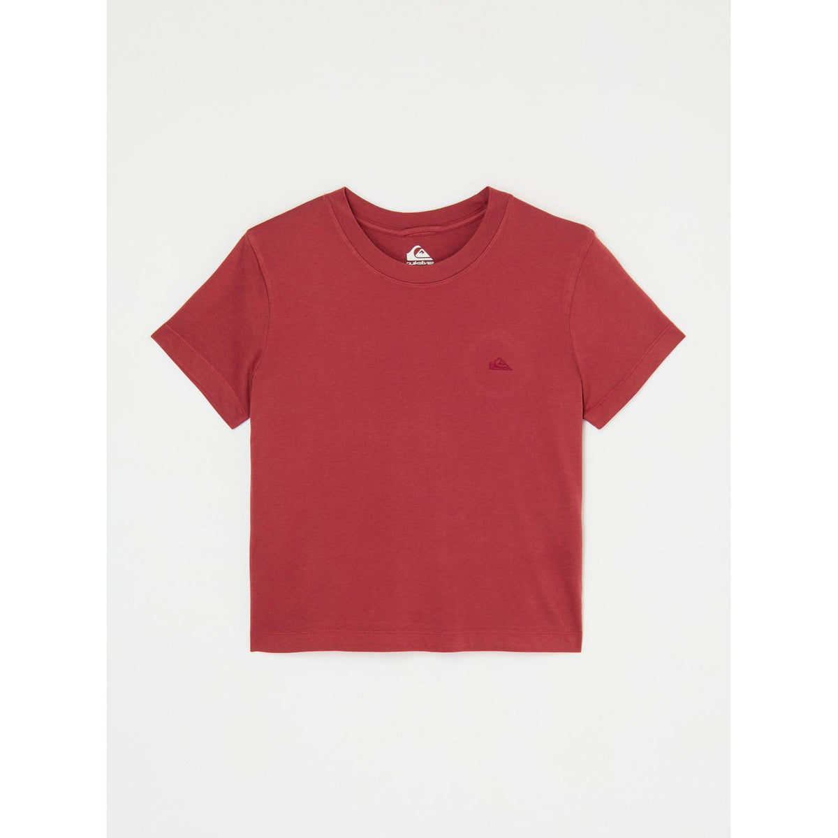 Essential SS Tee Oxblood Red Bild 1