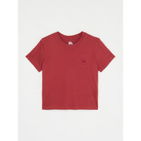 Essential SS Tee Oxblood Red Bild 1