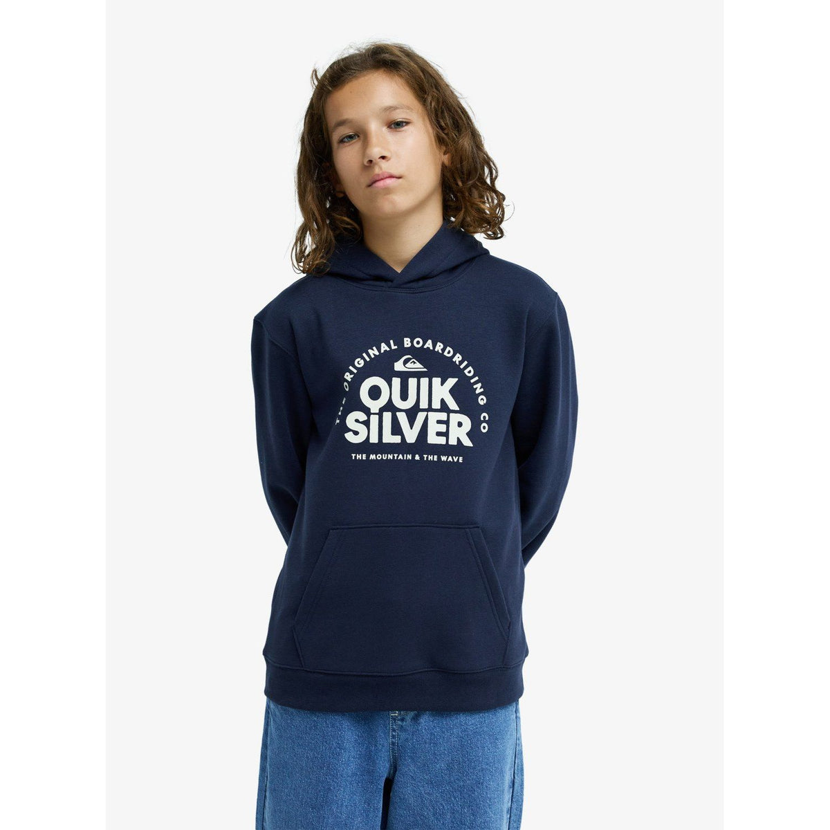 Fundamental Ride Hoodie Youth Dark Navy Bild 1