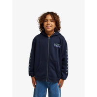 Graphic Hero Hoodie Zip Youth Dark Navy Bild 1