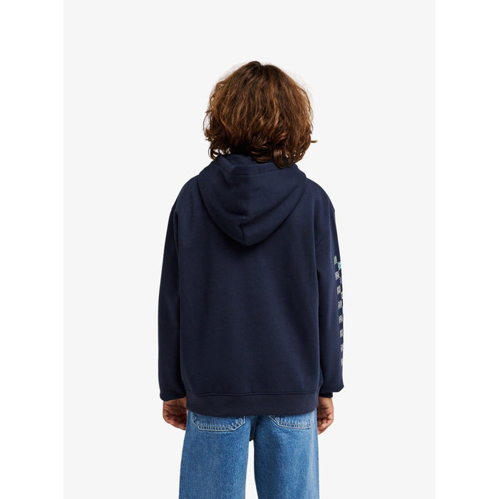 Graphic Hero Hoodie Zip Youth Dark Navy Bild 2