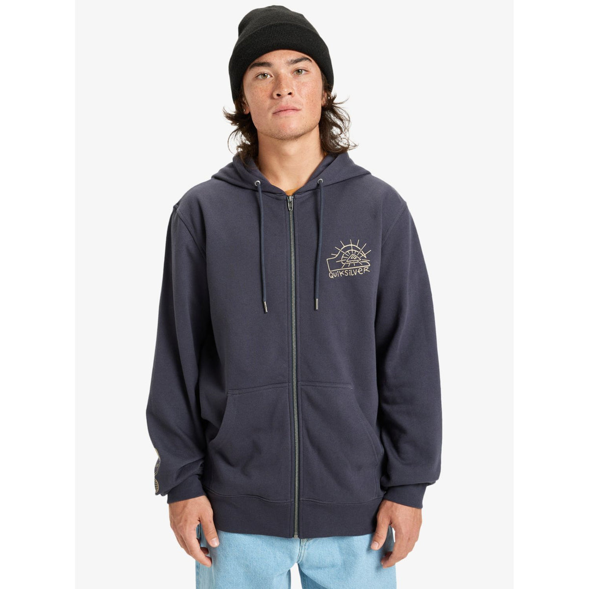 Graphic Hood Zip India Ink Bild 1