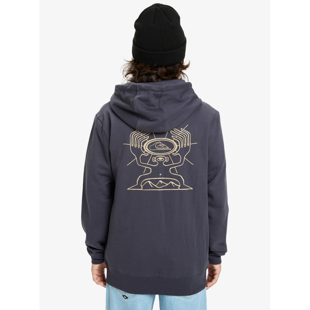 Graphic Hood Zip India Ink Bild 2