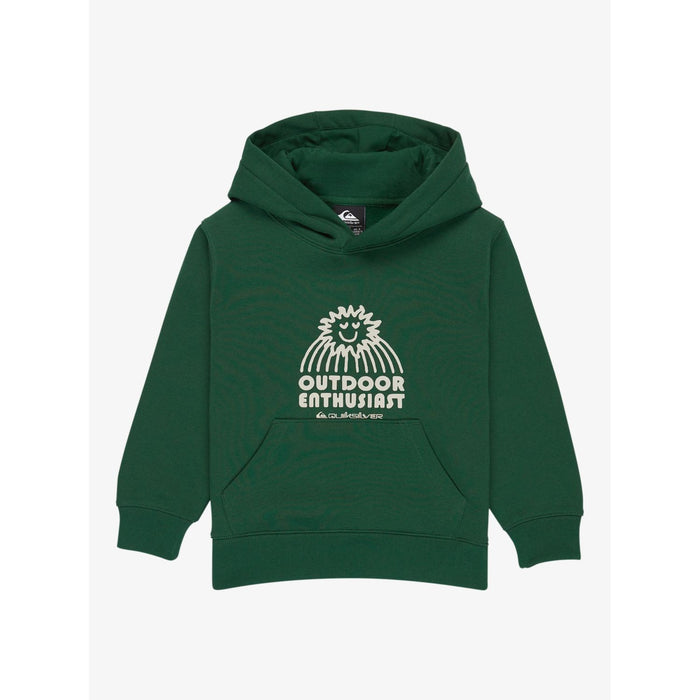 Graphic Hoodie Boys Trekking Green Bild 1
