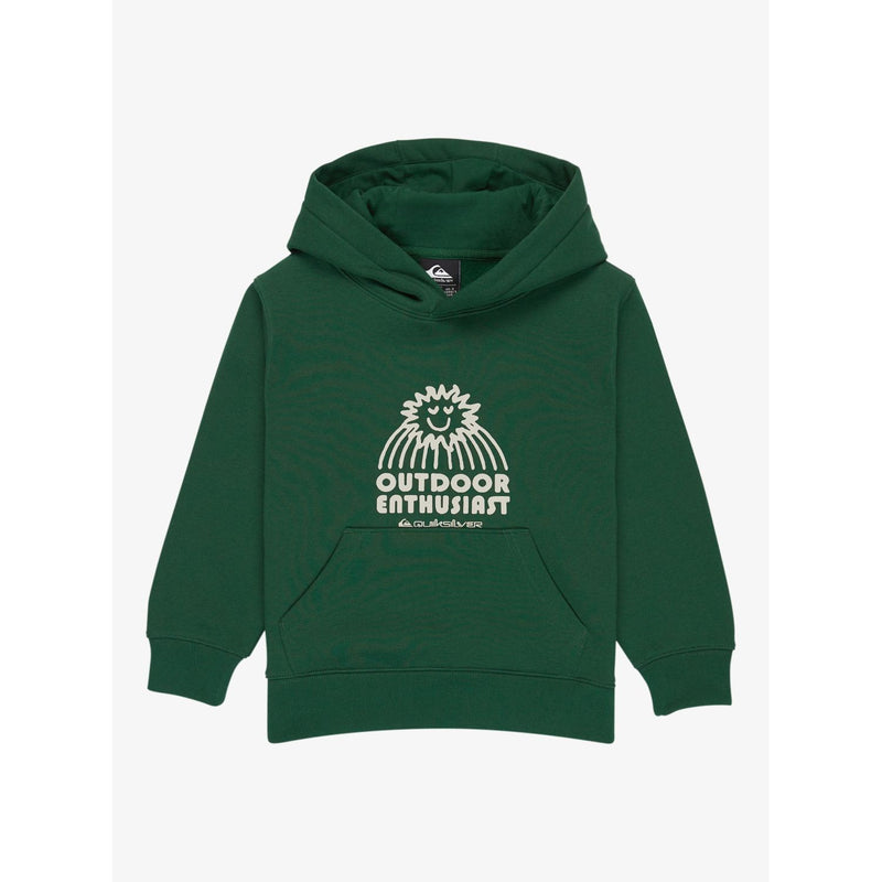 Graphic Hoodie Boys Trekking Green Bild 1