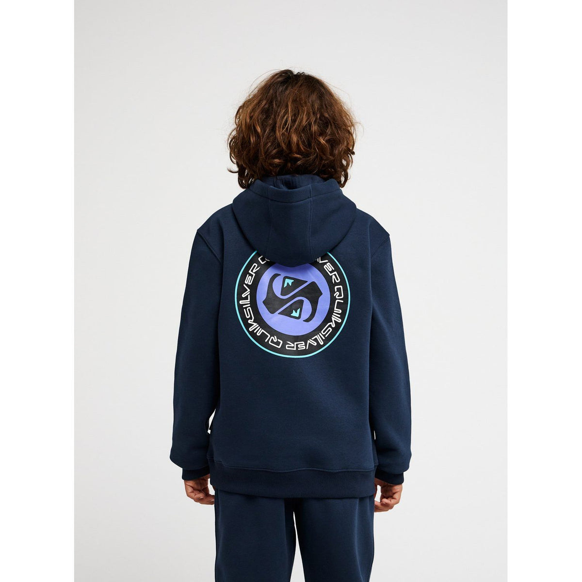 Graphic Hoodie Youth Dark Navy Bild 4