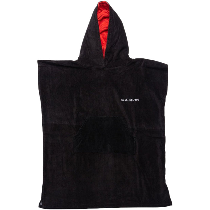 Hoody Towel Youth Black Bild 1