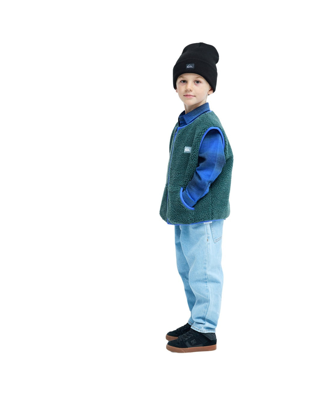 Kickflip Sleeveless Sherpa Boy Forest Bild 4