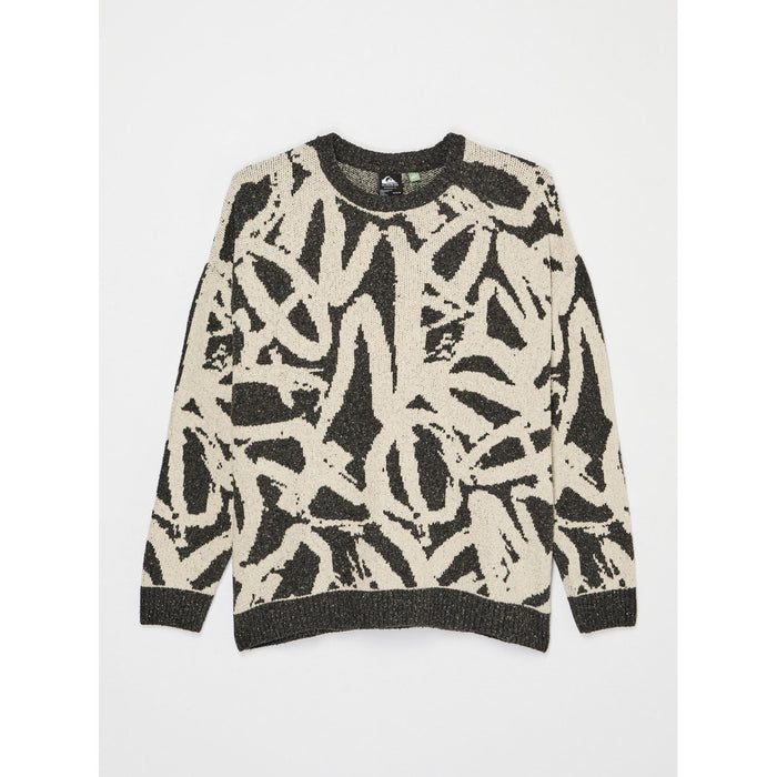 Liam Jacquard Sweater Bone White QS Spray Bild 1