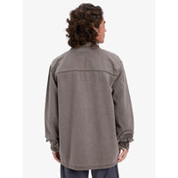 Mohab Washed Twill LS Chocolate Brown Bild 2